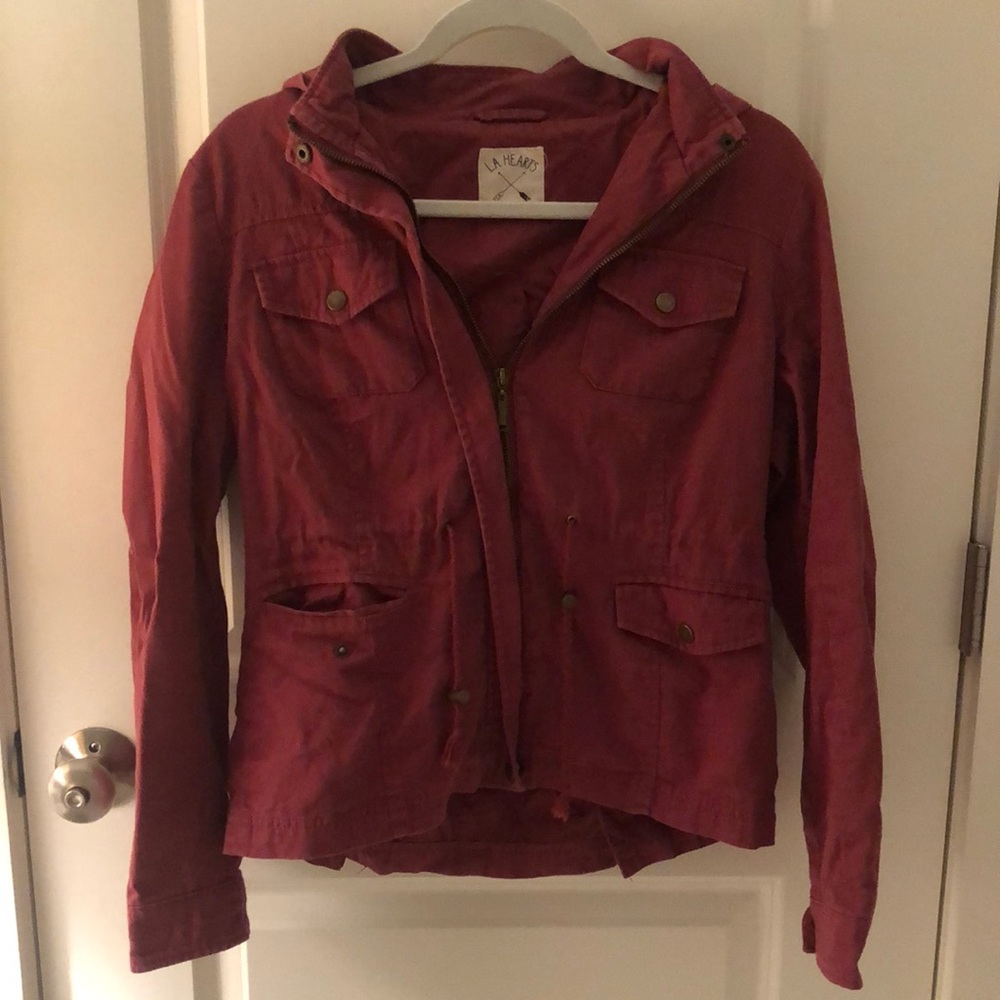 Red Utility Jacket - image 1